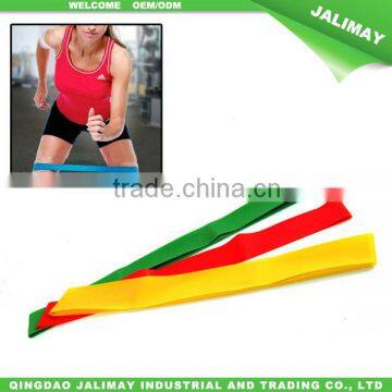 Exercise latex loop resistance band with custom logo