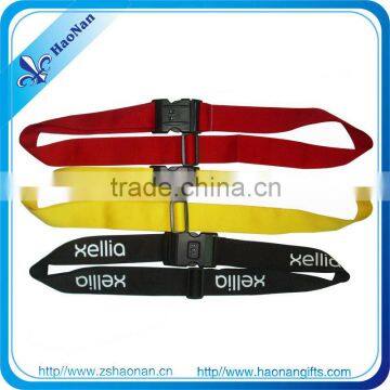 Plastic buckle luggage belt for promotion products