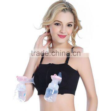 Ideal Fashions Maternity Bra Hands Free Super Enlarge Breast Inflatable Magic Air Pump Fashion Design Bra Breast Pump Nursing