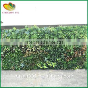 artificial green wall home decor artificial plants wall /fake plants wall