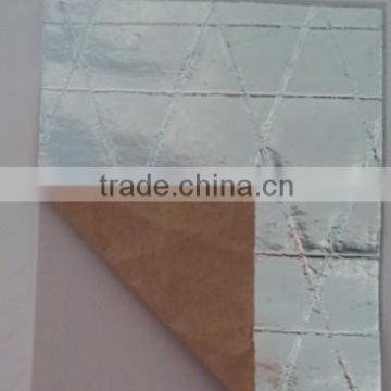 fire retardant aluminium foil/insulation aluminium woven foil heat insulation material