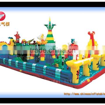 carton inflatable, high quality inflatable, fun city for kids