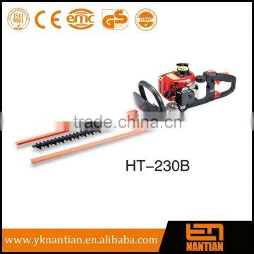 Gasoline hedge trimmer 23CC for trimming hedges or solitary shrubs