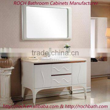 ROCH 8039 Top-quality Solid Wood Cabinet Classic Bathroom Furniture