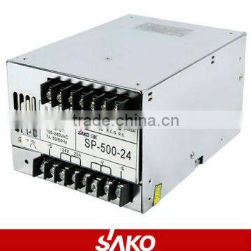 500W Single Output Switching Power Supply with PFC /switched mode power supply/12V 40A smps