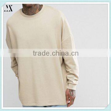 2016 wholesamle Man Sweatshirt Oversized Dropped Shoulders Sweatshirt