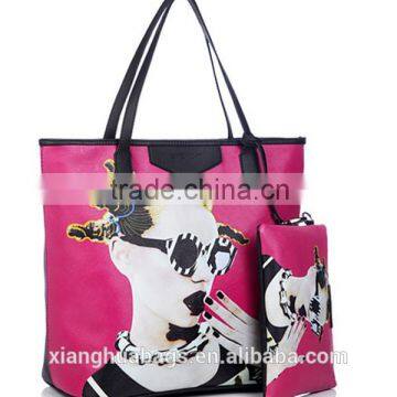 The 2015 spring new flowery print fashion handbag wholesale