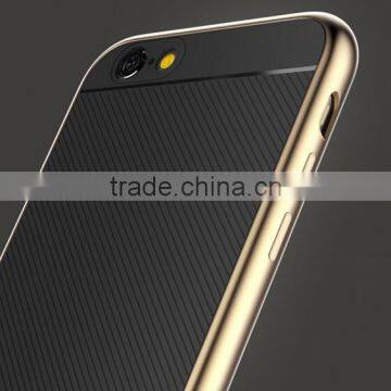 Rock Kani Series Metal Bumper+TPU Back Cover for Apple Iphone 6 photo-3