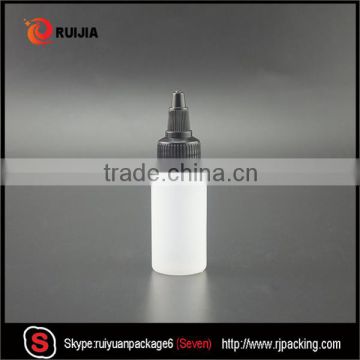 Hot selling 1oz 30ml twist top cap pe plastic bottle for e liquid and glue water                        
                                                                                Supplier's Choice