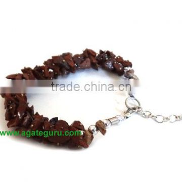 Red Jasper Chips Bracelet : India Chakra Bracelet wholesaler