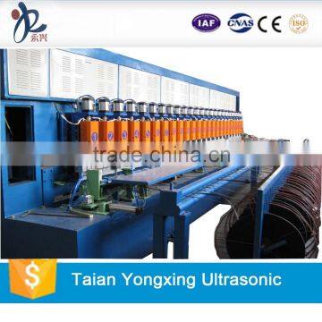 Ultrasonic welding equipment for geogrid(PP and mining warp knitting)