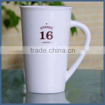 Personalized Custom Logo 16oz Glossy Ceramic Travel Mug photo-2