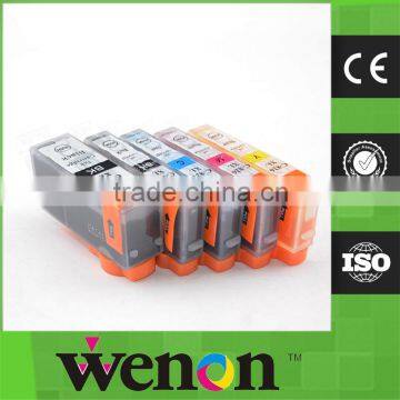 PGI125 CLI126 ciss for Canon IX6510 edible ink cartridge with chip