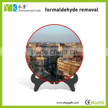 2016 China made european buildings painted very cheap fancy plated gift items