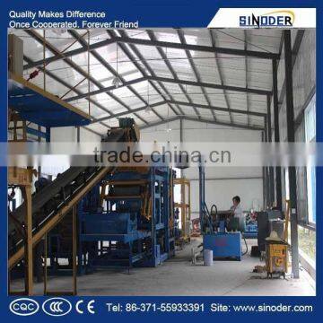 Sinoder Brand Cement Block Making Machine QT6-15 Hydraulic Press Block Machine photo-2