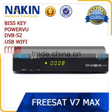 Freesat V7 max full hd dvb-s2 digital satellite receiver