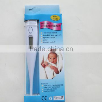 Pen-like digital thermometer