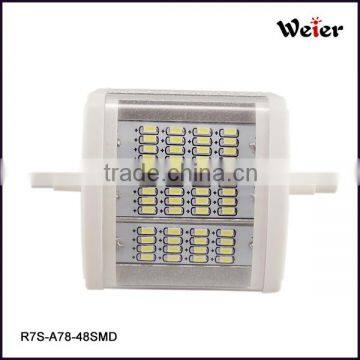 New Arrival 5W R7S 3014 78mm led 5w 48pcs Led CRI>80 450LM