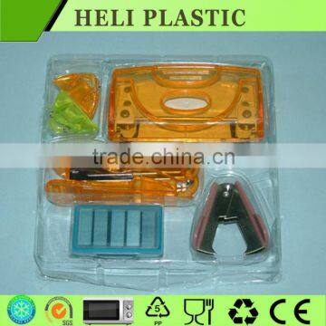 PVC blister ruler packaging plastic tray