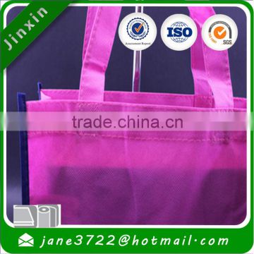 100gsm Non-Woven polypropylene Recyclable tote/tote reusable bags/have bottom and side