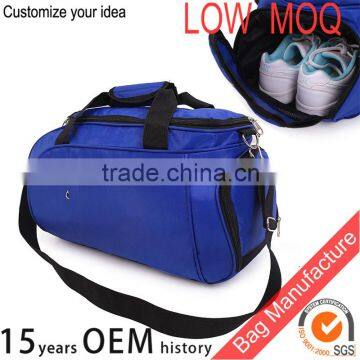 cheap small sport fitness bags with Shoes Compartment for unisex