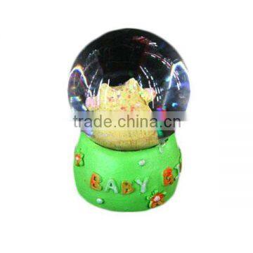 2012 New Snowball Christmas Resin Snow Globe