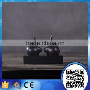 Wholesale Animal Model Resin Rabbit Bookend, Cute Bookends photo-3