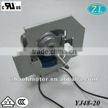 Oven fan motor Ac electric motor YJ48-20: 120V, 60hz, 2000-3000rpm air cooler motor