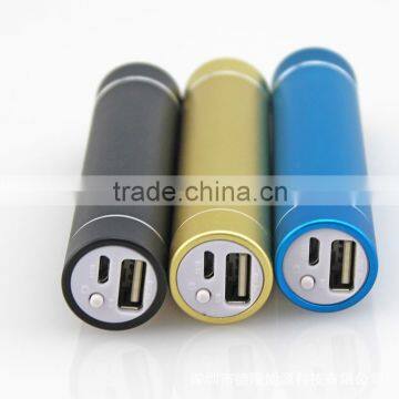 mini portable charger lipstick-sized power bank 3350mAh compack external battery as gifts and premium