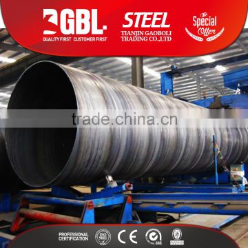 Hot sale Large spiral 1000mm diameter steel pipe