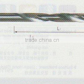 HSS straight shank twist drills, jobber length for brass-DIN338