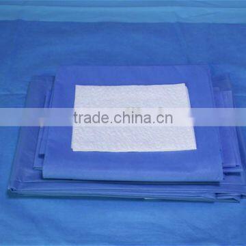 SMS ENT U-split Nonwoven Drape Set