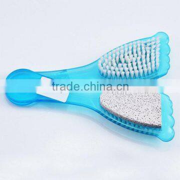 Foot care foot file with foot old skin cleaning brush