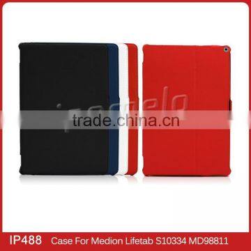 For Medion Lifetab S10334, Heat Setting Leather Tablet Case for Medion Lifetab MD98811 photo-6