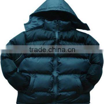 Men Puffer Heavy Windproof Worker Jacket Apparel Stock