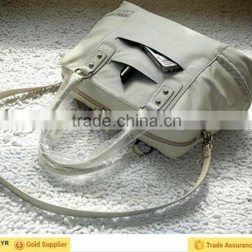 Women Leather Decorate Women Leather Tote Bag Oversize Purse Tote Weekender Bag
