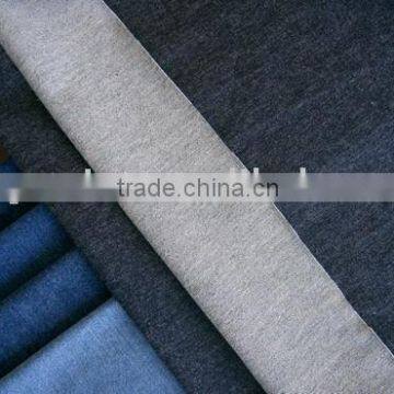 Indigo French Terry fabric