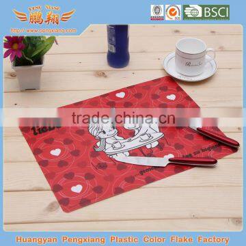 Custom Cartoon Design PP Plastic Placemat for Baby Meal photo-4