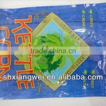 reusable zipperlock aluminum foil tea packaging