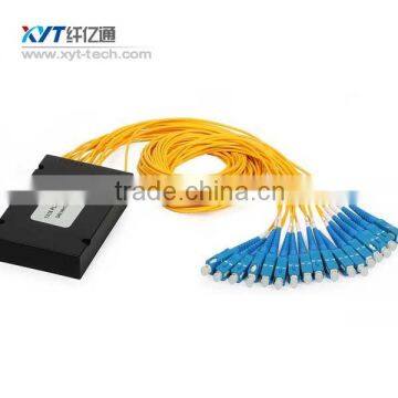 Factory supply 2*16 plc fiber optic splitter for FTTH