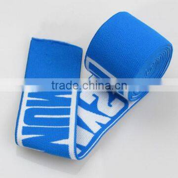 Top quality custom made jacquard elastic band for boxer