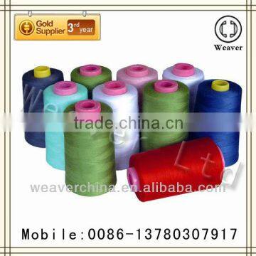 5000yards dyed 100% polyester sewing thread