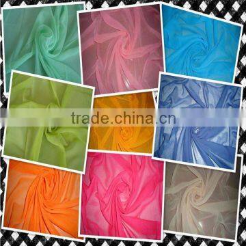 Polyester Solid Dyed Voile Fabric