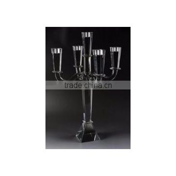 Contemporary wedding crystal candelabra on sale