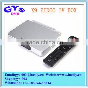 ZIDOO X9 Android 4.4 TV Box XBMC KODI TV Box Mstar Chipset Quad Core Android Smart TV Box