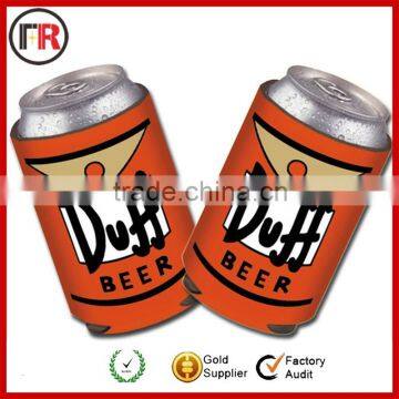 Waterproof neoprene can cooler with bottom with factory price