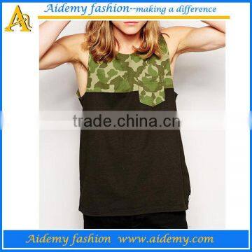 cotton blend and 100% cotton tank top selling tank top manufacturer