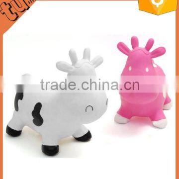 Low Price Tubo Little Inflatable Cow Toy/Inflatable Bouncer Toy