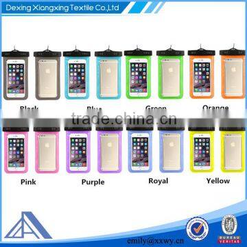Waterproof Beach Pouch With Lanyard for Cell Phone