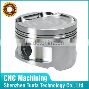 Custom made precision OEM CNC machining parts aluminum piston